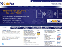 Tablet Screenshot of gold-fax.com